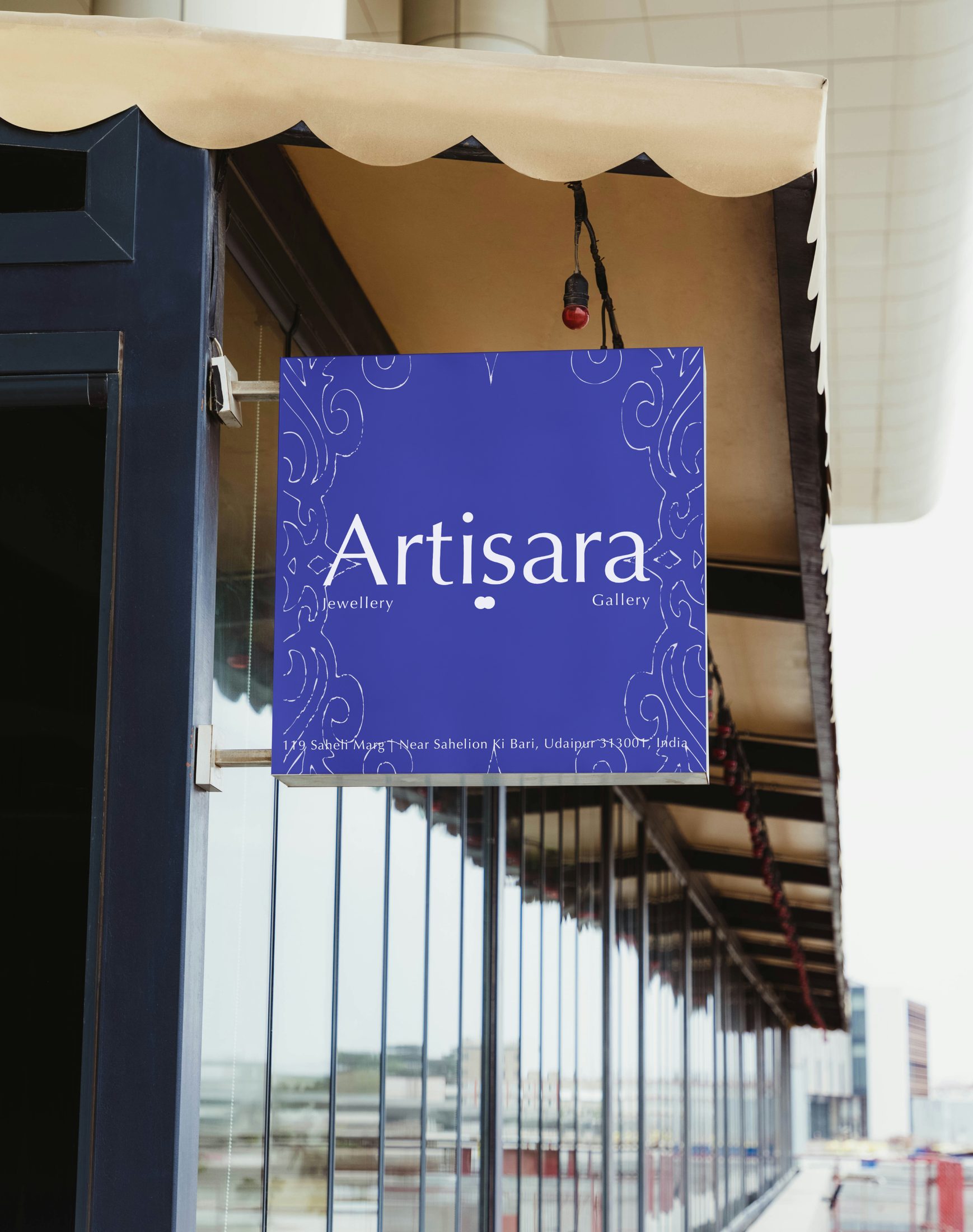 Artisara gallery brand identity